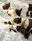 Chien de Pâques garni - Chocolats Colas