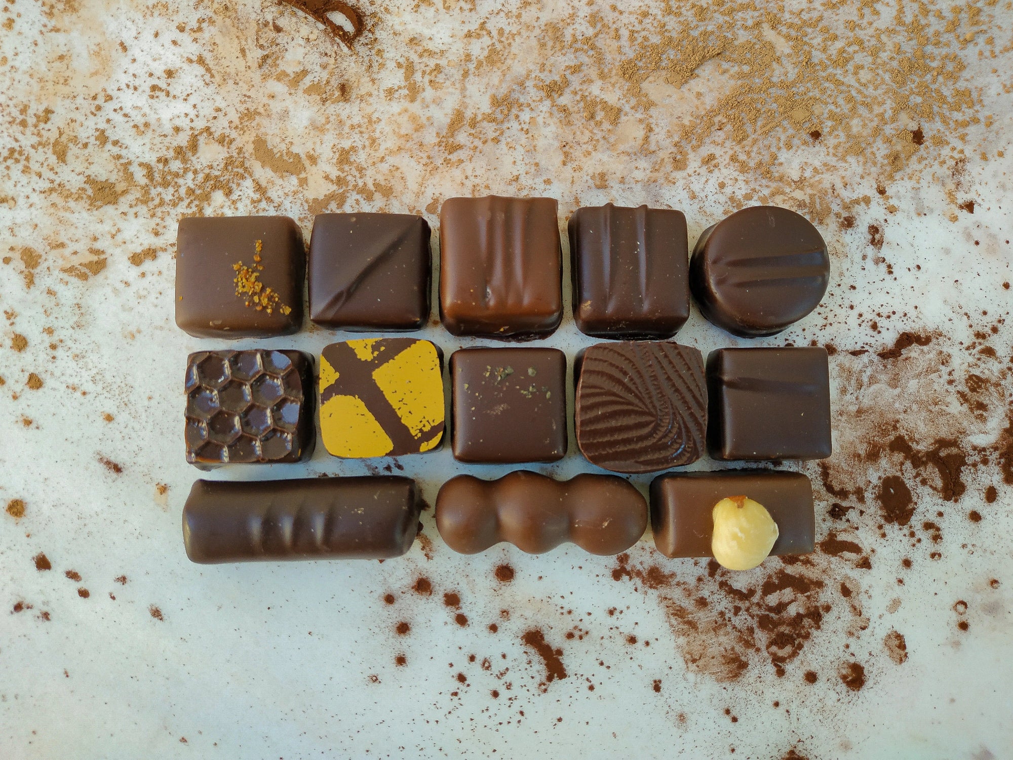 Sachet de chocolats fourrés - Chocolats Colas