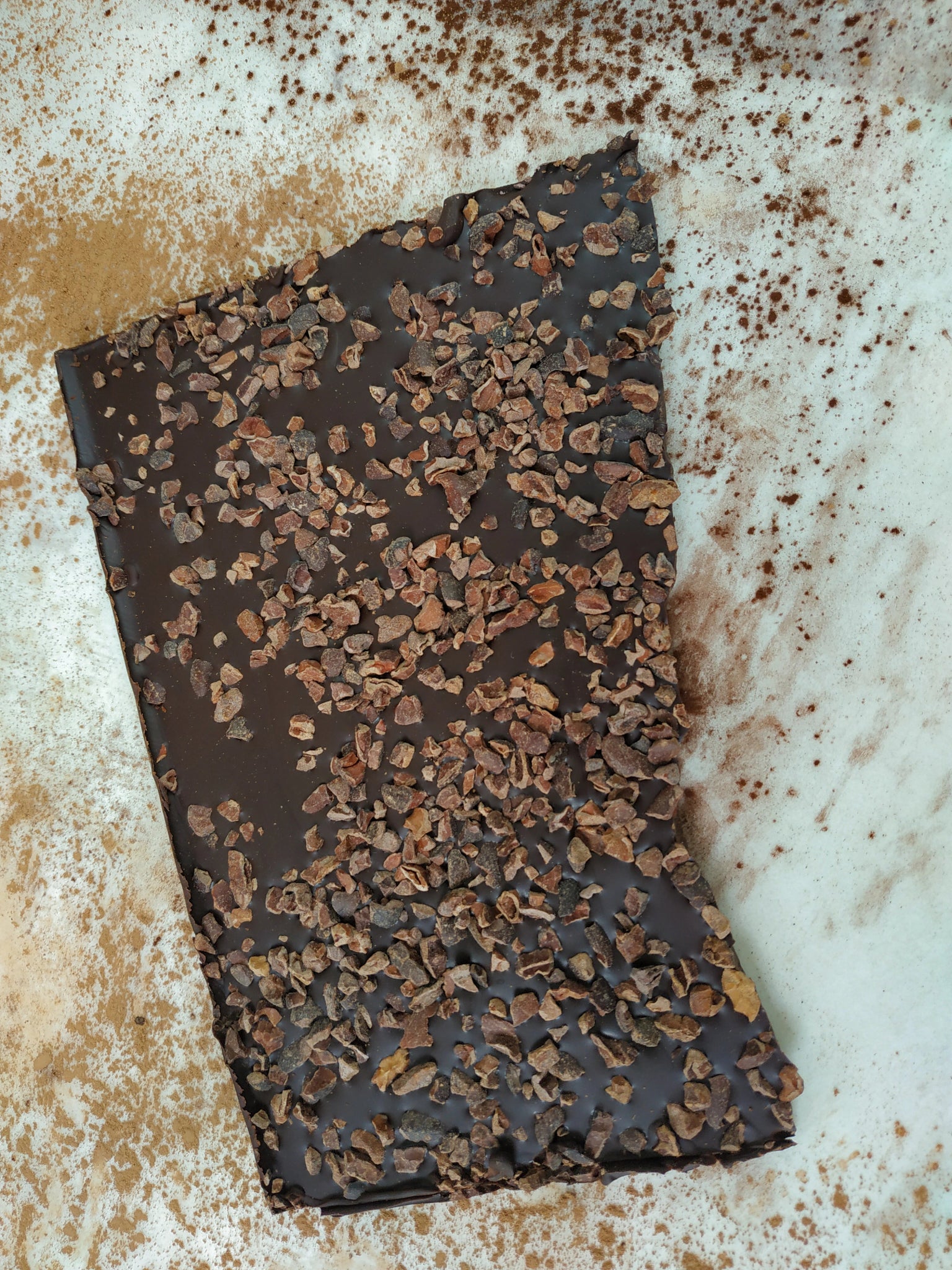 Tablette Pâte de cacao 100% - Chocolats Colas