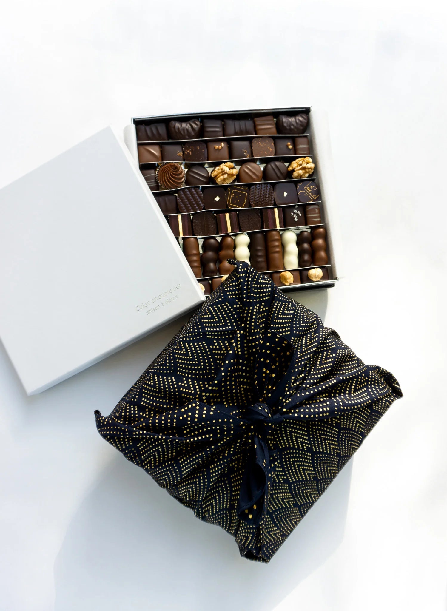 Boite Furoshiki - Chocolats Colas
