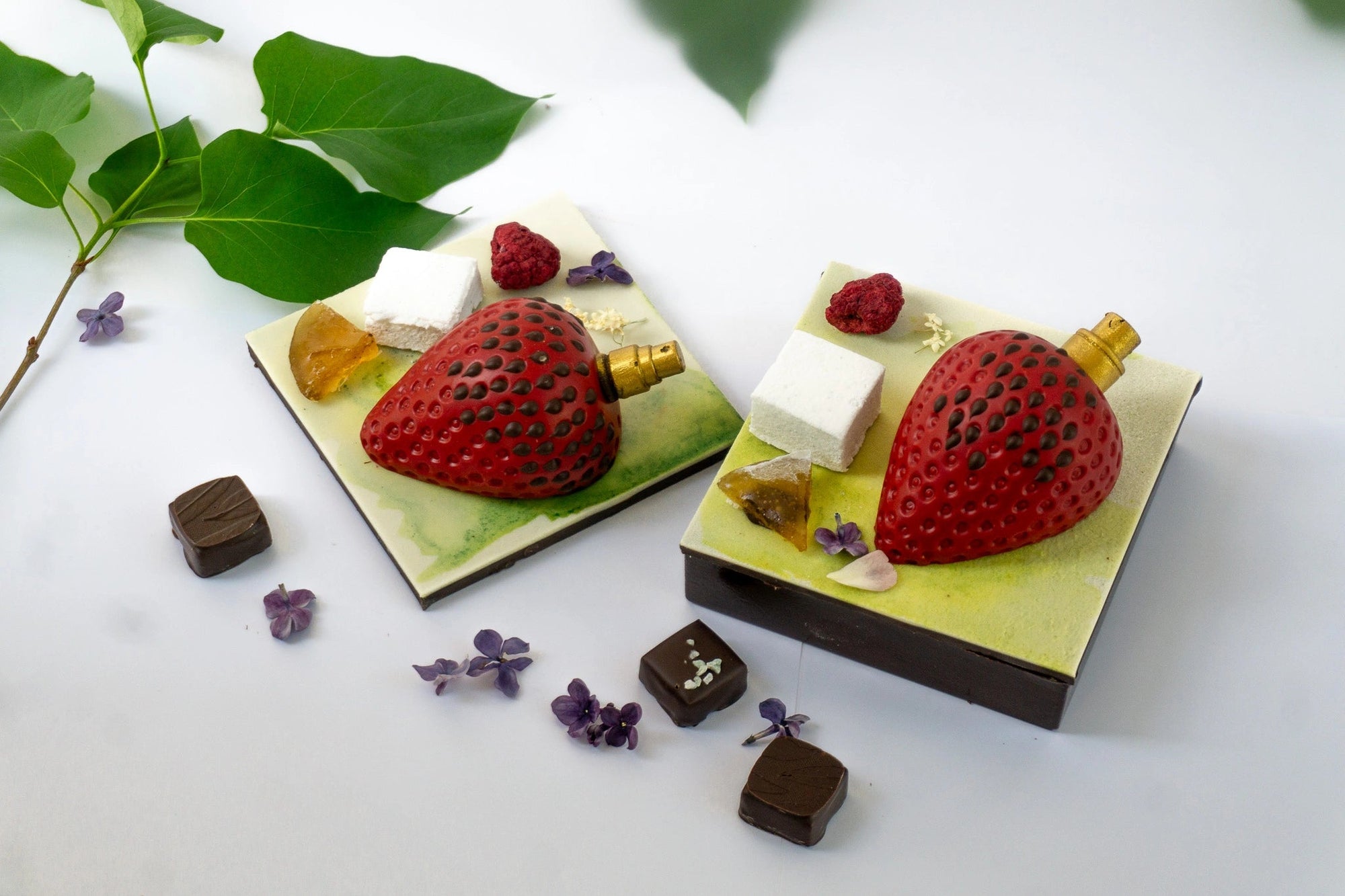 Boîte Parfum Fraise - Chocolats Colas