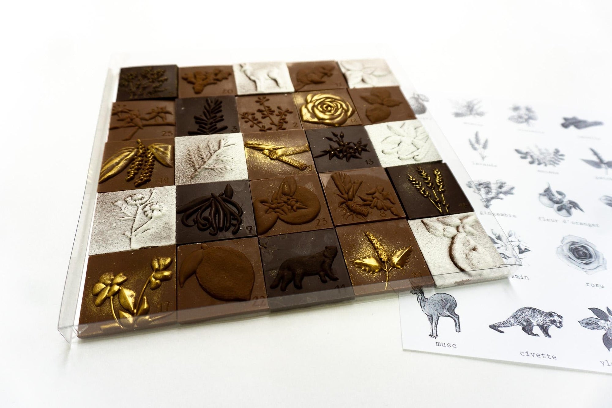 Calendrier de l'Avent - Ecole des parfums - Chocolats Colas