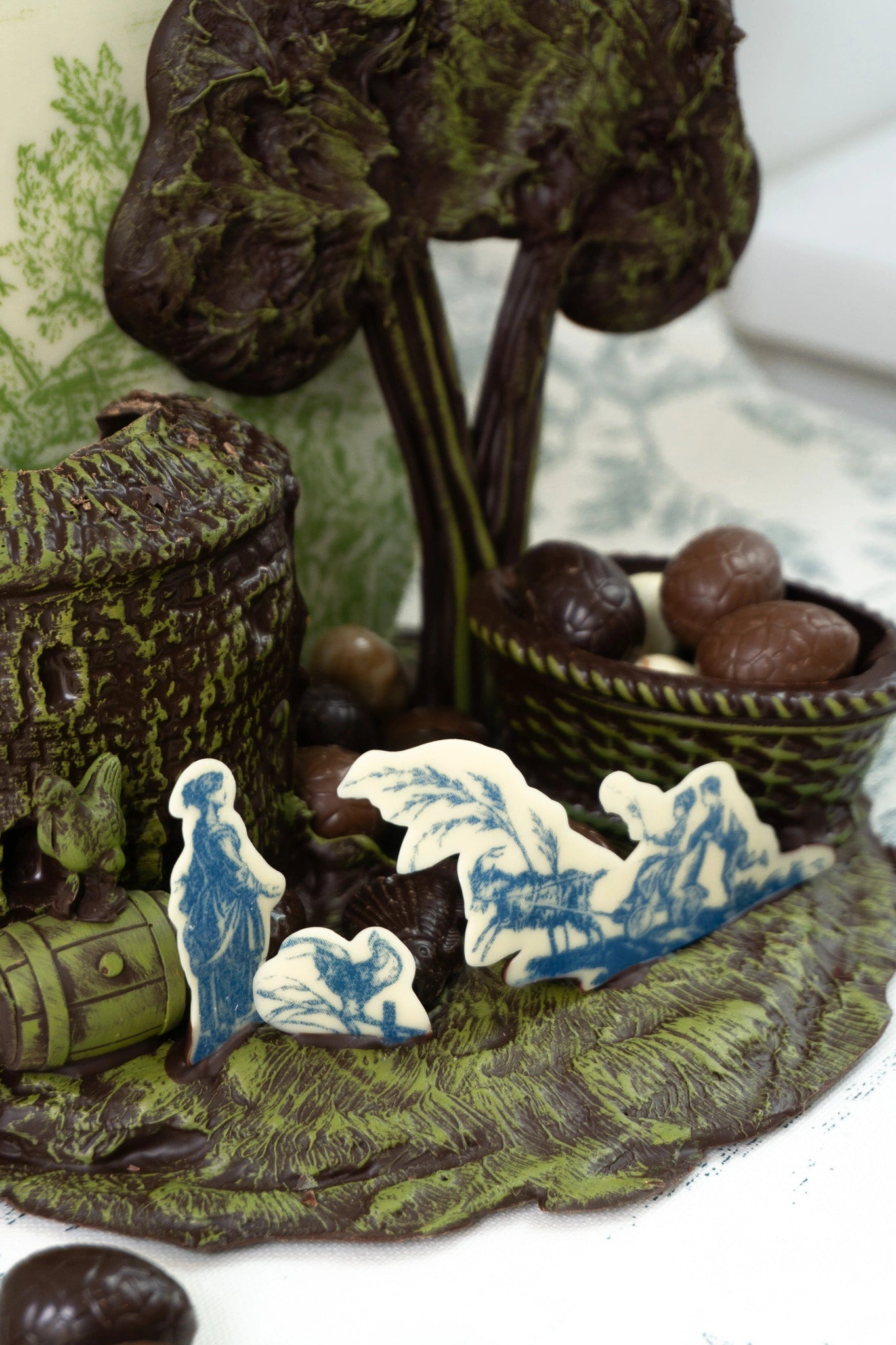 Composition Bastide sur Praliné - Chocolats Colas