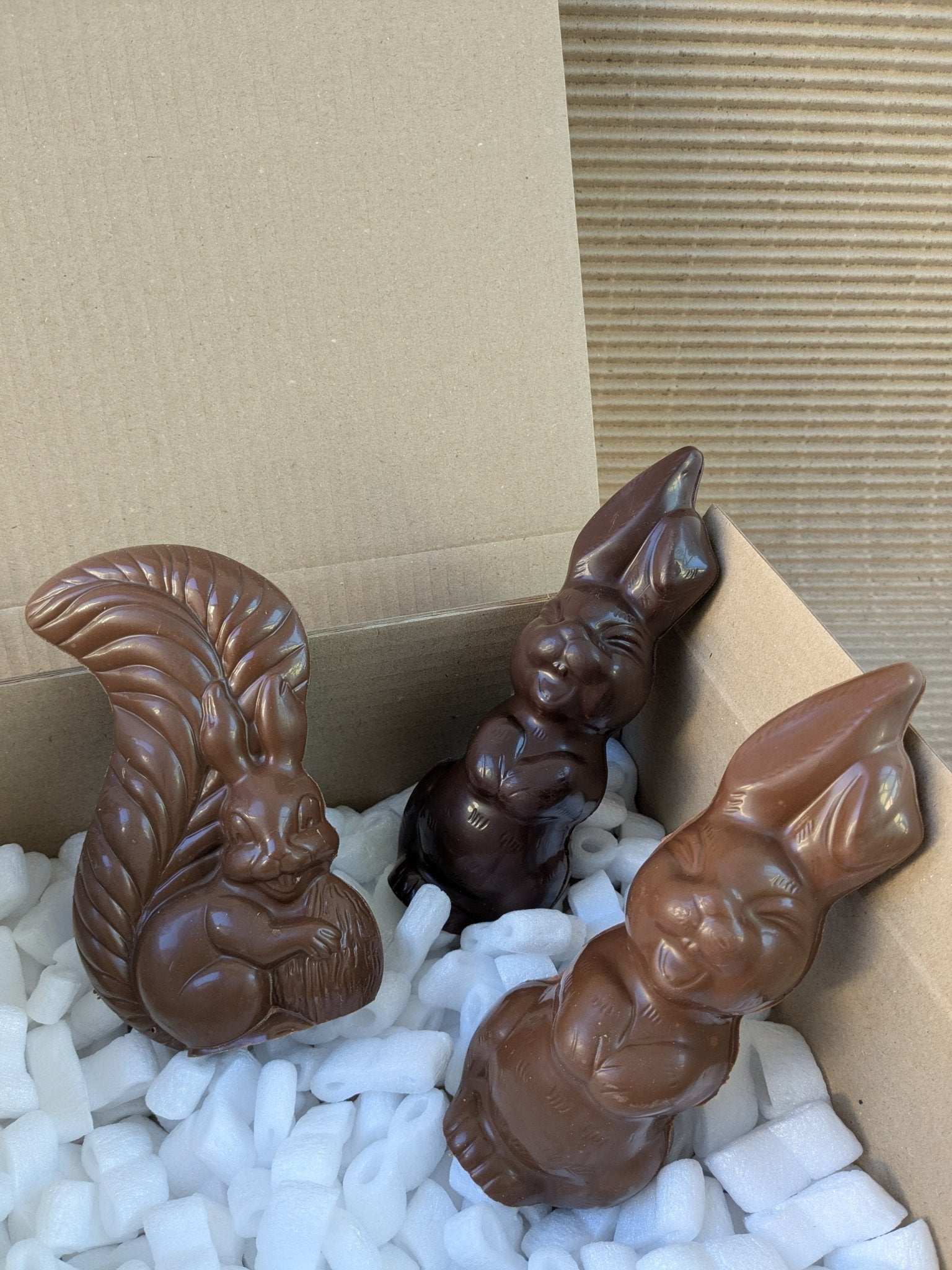 Ecureuil ou Lapin garni - Chocolats Colas