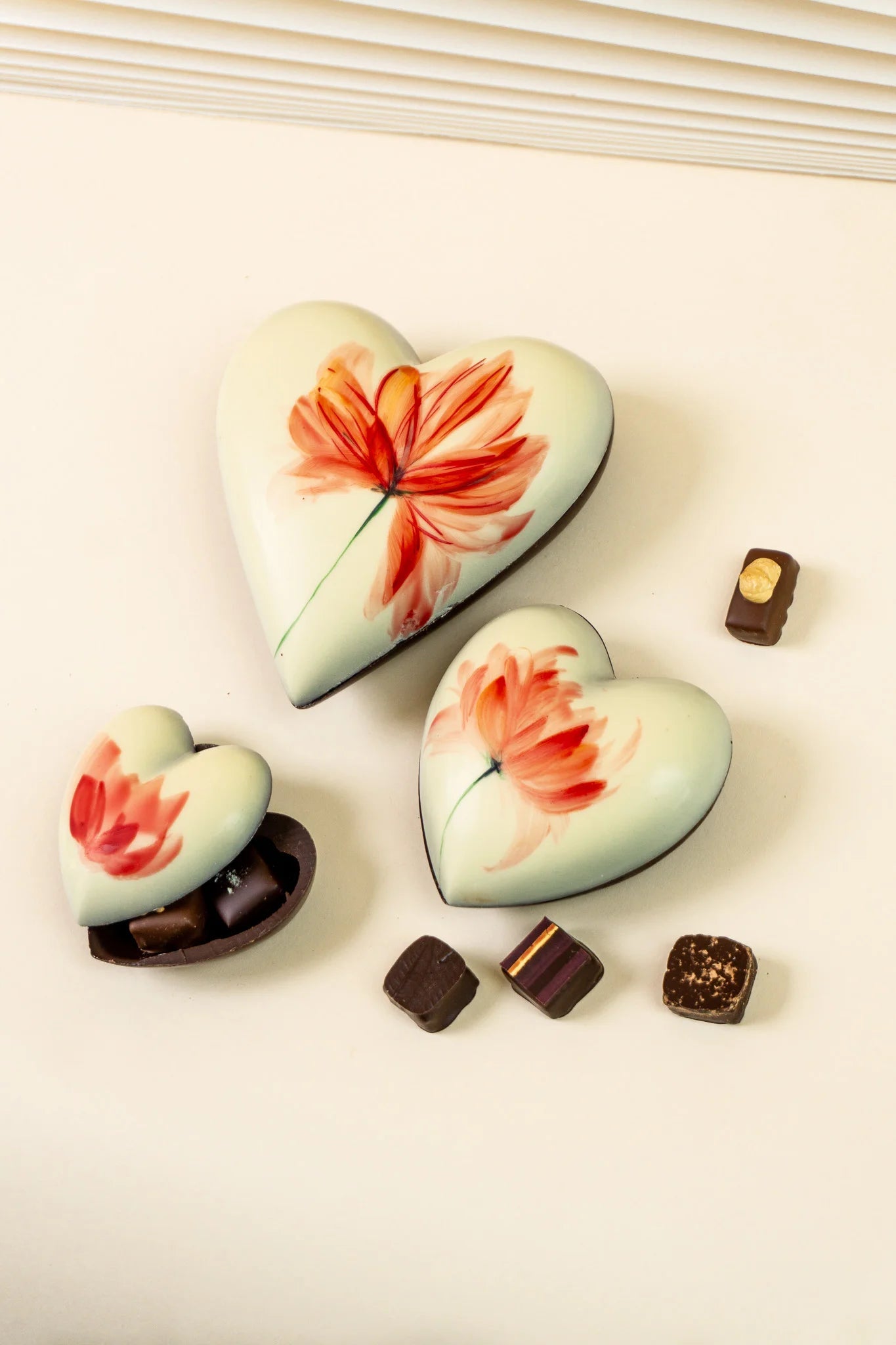 Le Coeur Fleur de Pivoine - Chocolats Colas