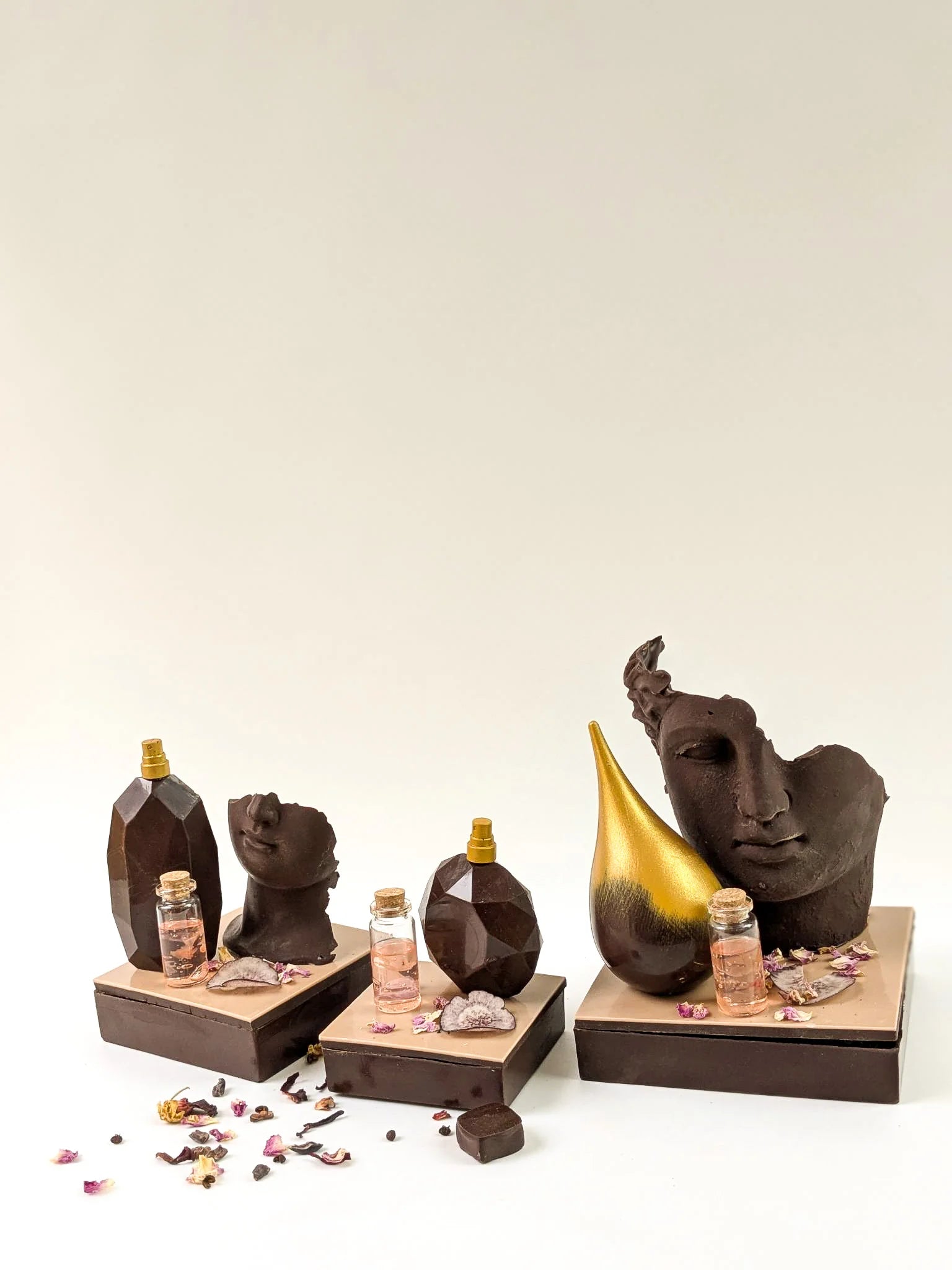 Parfum "ELLE" - Boîte garnie - Chocolats Colas