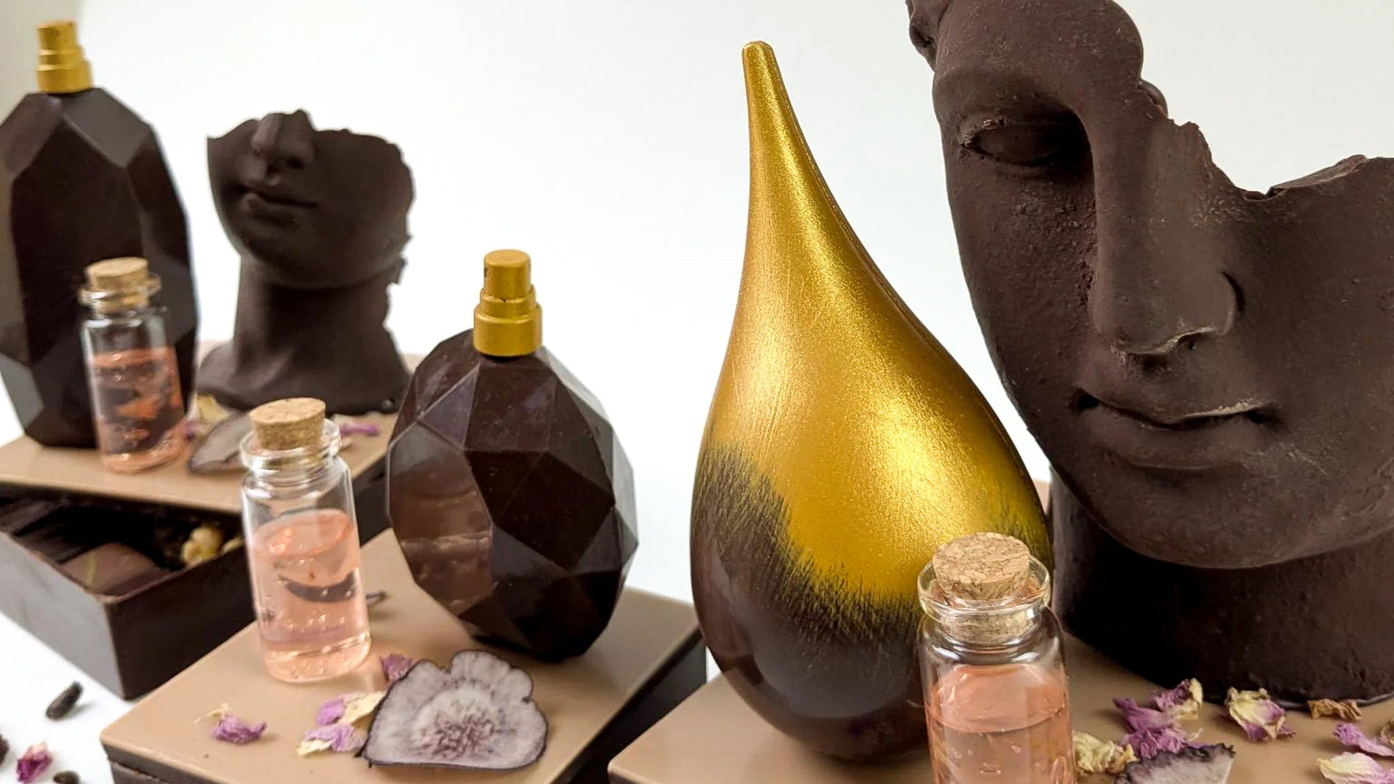 Parfum "ELLE" - Boîte garnie - Chocolats Colas