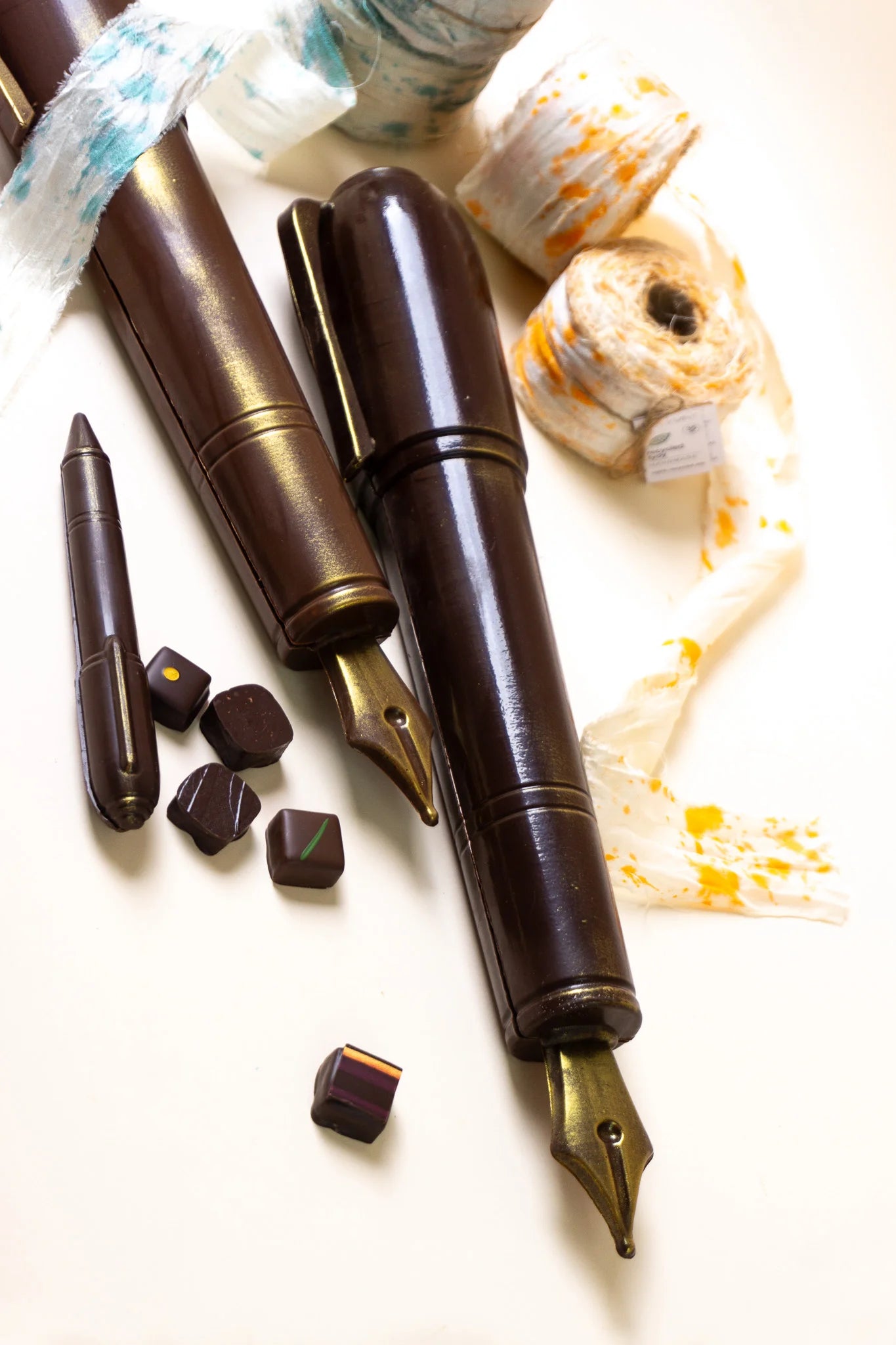 Le Stylo Plume en chocolat