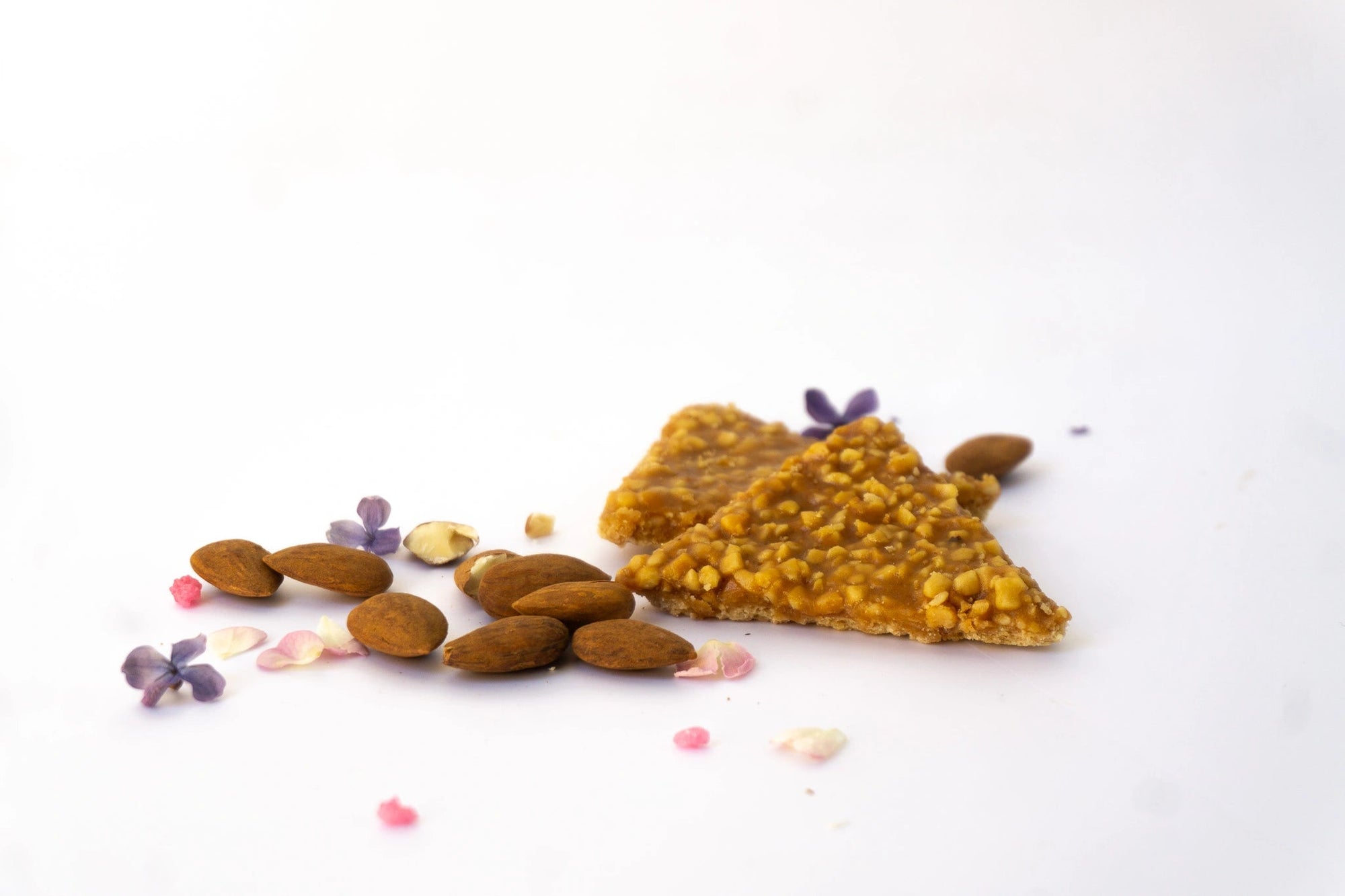 Triangles aux amandes - Chocolats Colas